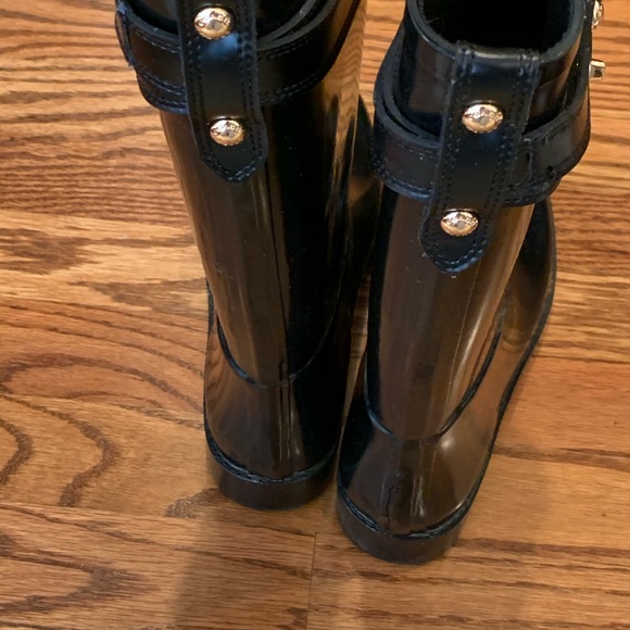 Coach Womens Tara Rubber Mid-Calf Rainboots - Picture 2 of 7